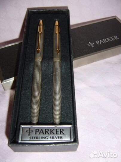 Шариковая ручка и карандаш Parker Sterling