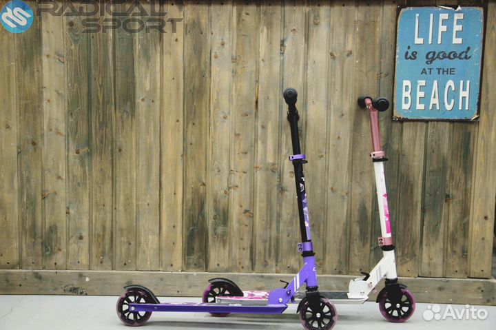 Складной самокат Tech team 125 r