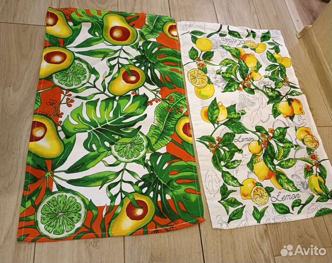 Кухонные льняные полотенца