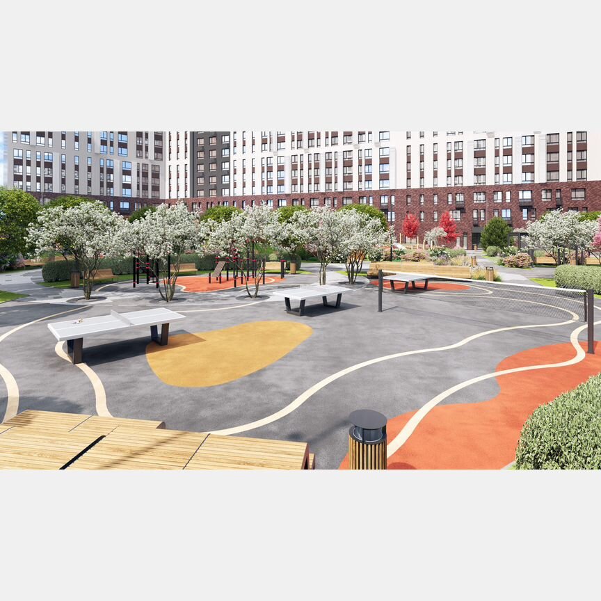 2-к. квартира, 58,4 м², 16/20 эт.