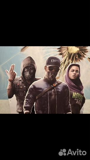Watch dogs 2 напольная 157 см