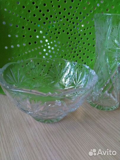 Вазы хрустальные СССР