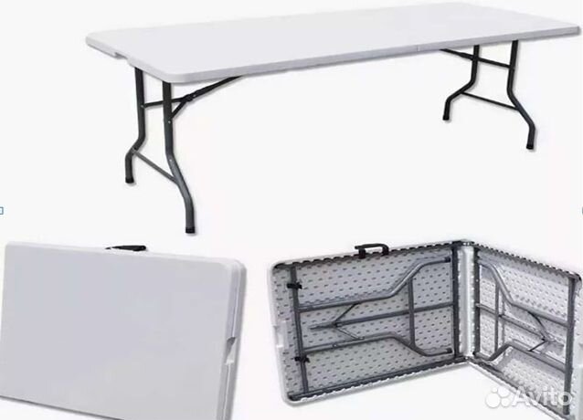 Стол складной туристический 122х61х74см