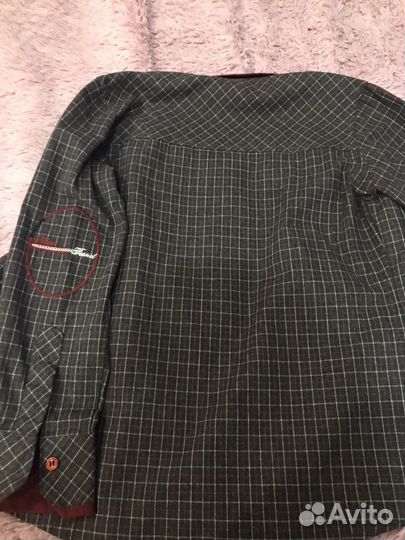 Рубашка из плотной ткани