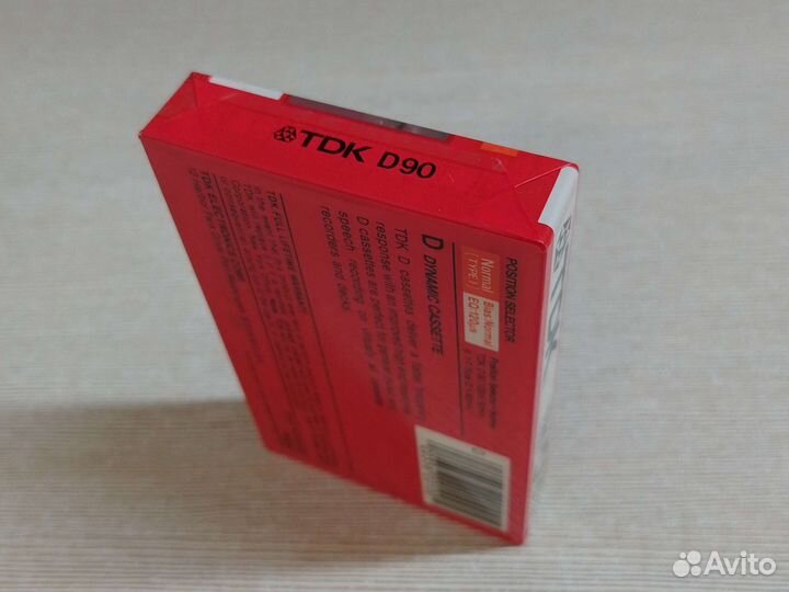 Аудиокассета TDK D 90 USA