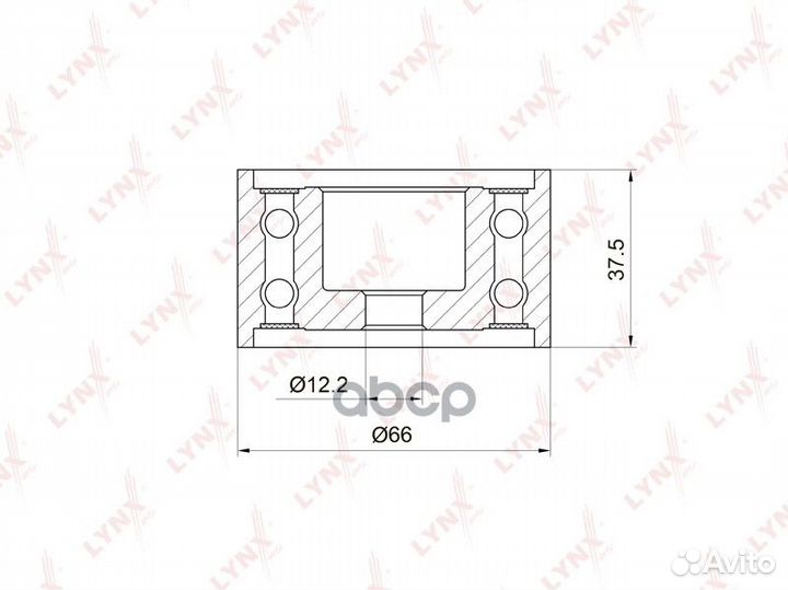 Ролик ремня грм паразитный 1uzfe 2uzfe 3uzfe PB