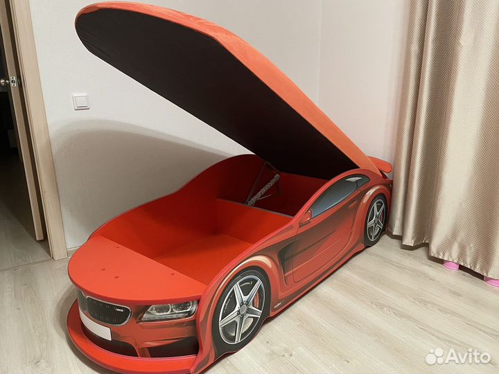 Детская кровать-машинка бмв-М