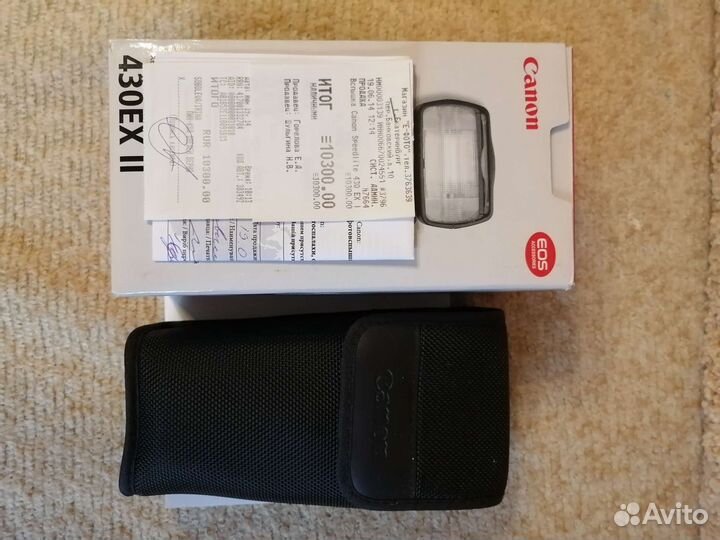 Вспышка камеры Canon 430EX ii