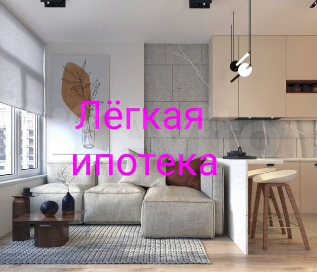 1-к. квартира, 42 м², 2/10 эт.