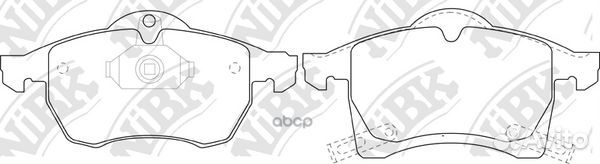 Колодки тормозные opel astra G 1.8-2.2 16v/zafi