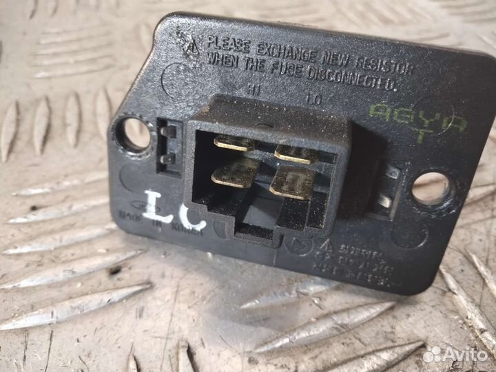 Резистор печки Hyundai Accent 2