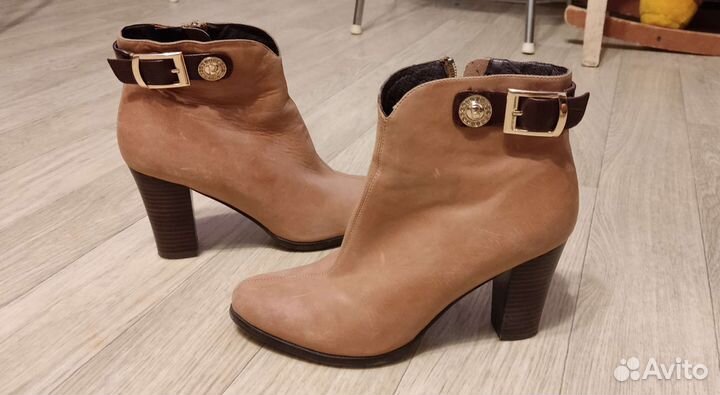 Ботильоны натуральная кожа