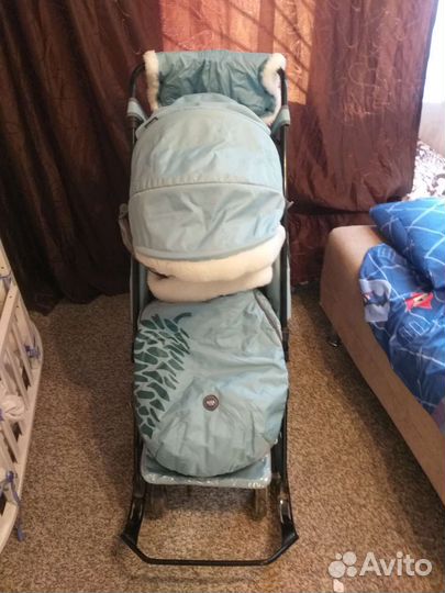 Детские санки коляска ника kids