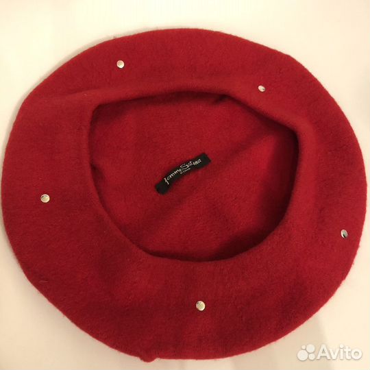 Берет на осень теплая шерсть