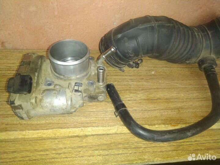 Дроссельная заслонка на Hyunday Solaris