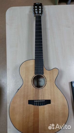 Электроакустическая гитара классика Cort CEC3 NS