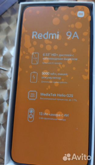Телефон xiaomi redmi 9a