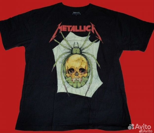 Футболка metallica XXL