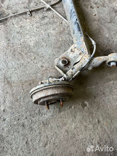 Балка задняя на на kia picanto