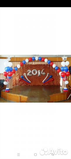 Оформление шарами