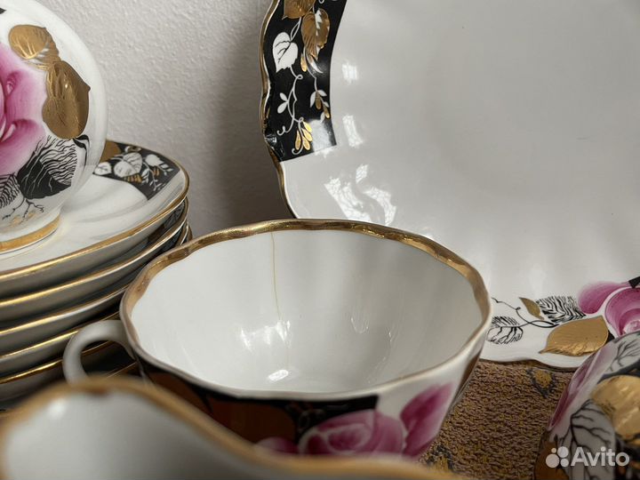 Чайный сервиз «Вечер в саду» Лвз