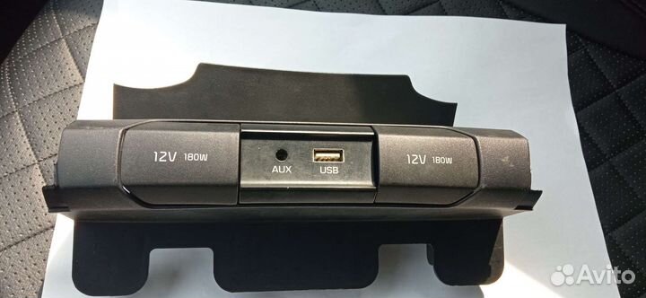 Блок AUX USB прикуриватель kia rio 4