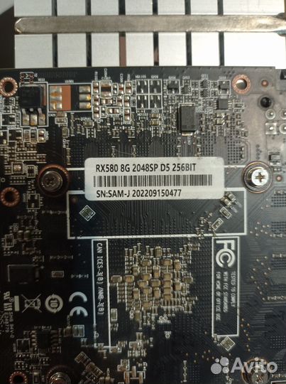 Видеокарта rx580 8gb