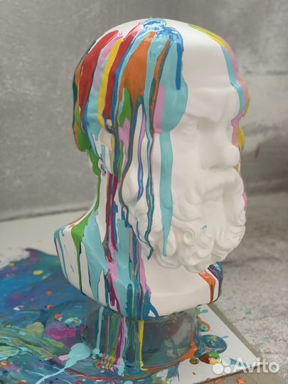 Гипсовая голова Сократа