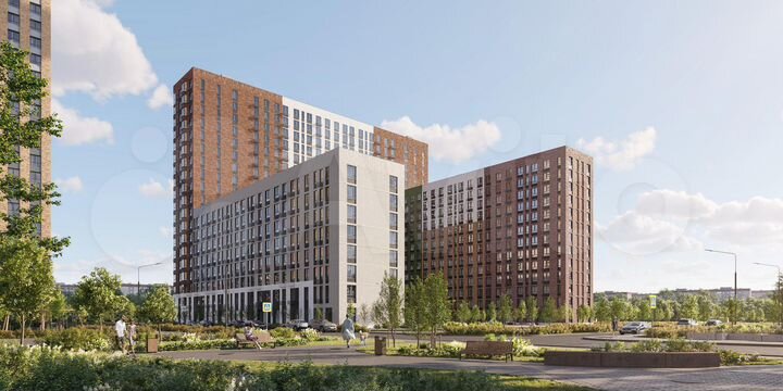 1-к. квартира, 31,3 м², 10/19 эт.