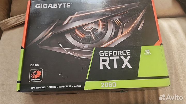 Видеокарта Rtx 2060 gigabyte