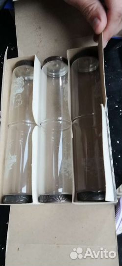 Хрустальные стаканы СССР