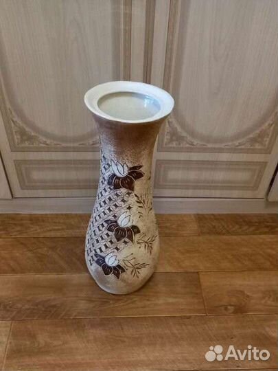 Ваза напольная керамическая