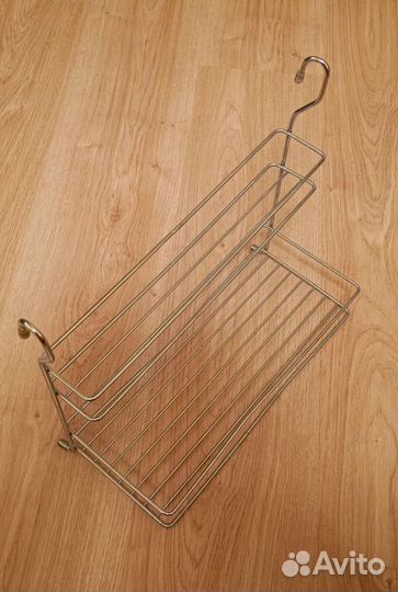 Полка универсальная двухярусная для рейлинга