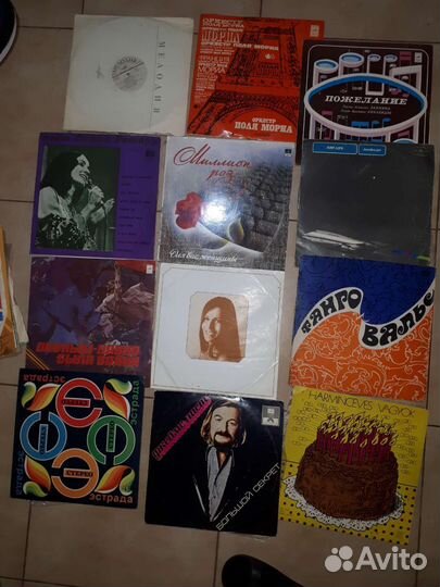Виниловые пластинки СССР