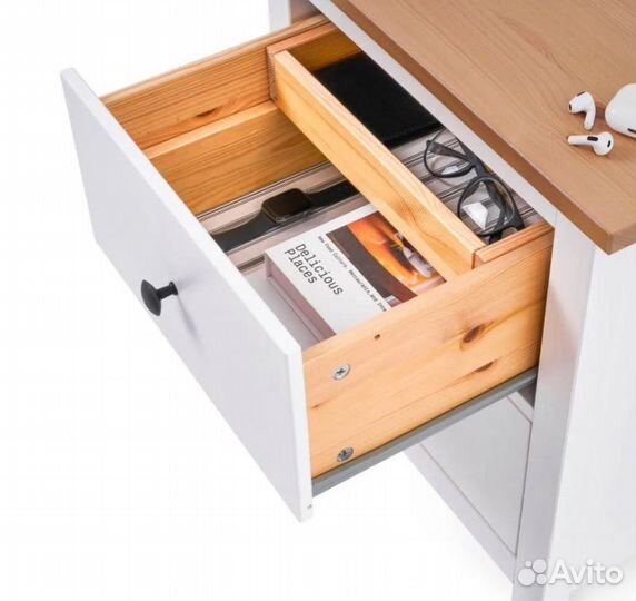 Тумбочка прикроватная IKEA хемнес hemnes