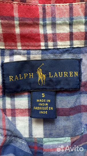Рубашка на мальчика palph lauren 120
