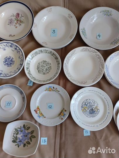 Тарелки СССР