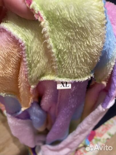 Пижама кигуруми единорог радужный