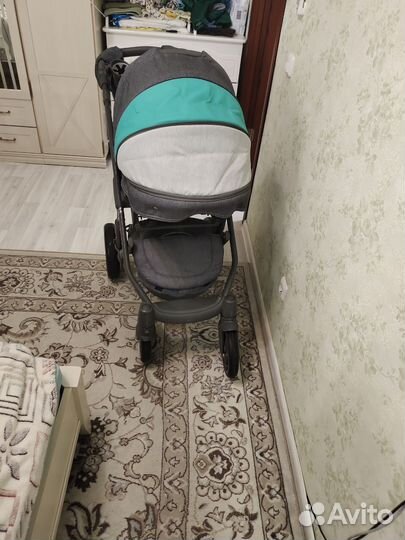 Коляска adamex 3 в 1 бу
