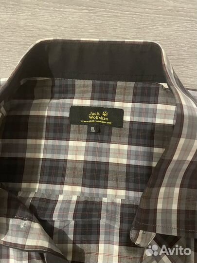 Jack wolfskin рубашка