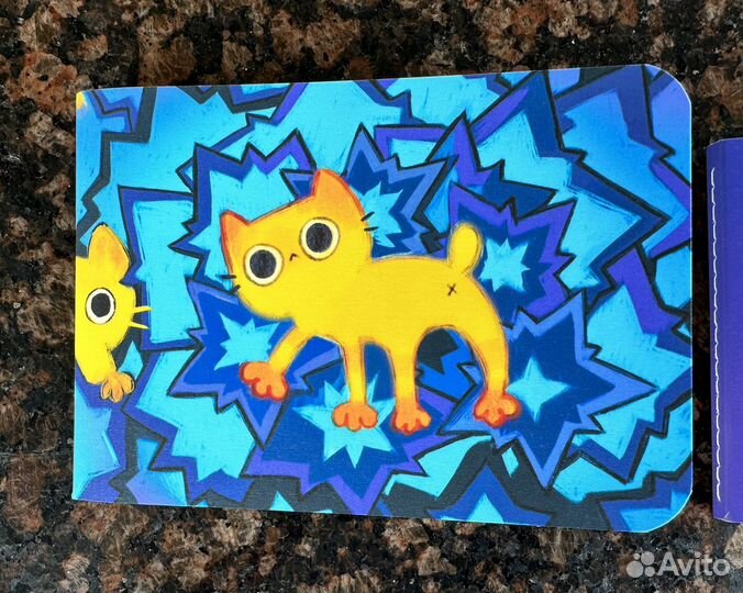 Блокноты скетчбуки с котиками. Софт тач + фольга