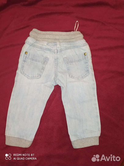 Джогеры джинсы на мальчика