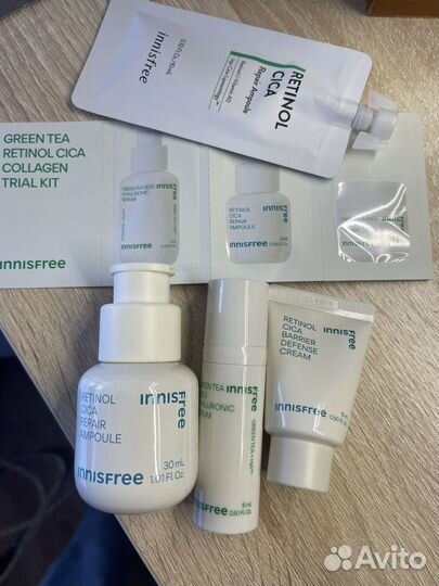 Набор сыворотка, крем, innisfree