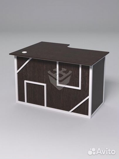 Стол эргономичный офисный сэ-16А (правосторонний)