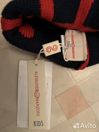 Шапка детская новая alessandr manzoni Италия