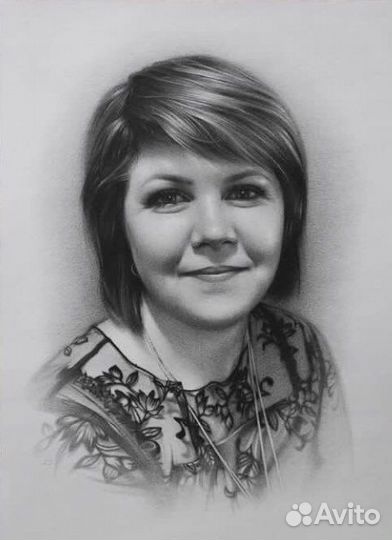 Портрет карандашом на заказ