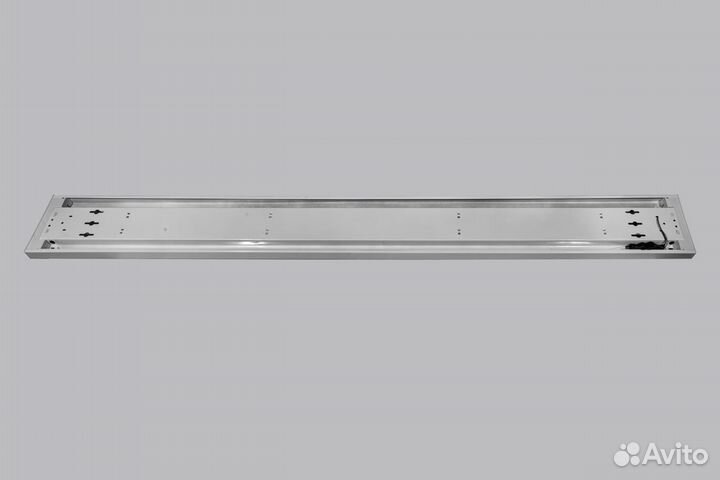 Светильник светодиодный 40 вт(лпо 2*36) опал