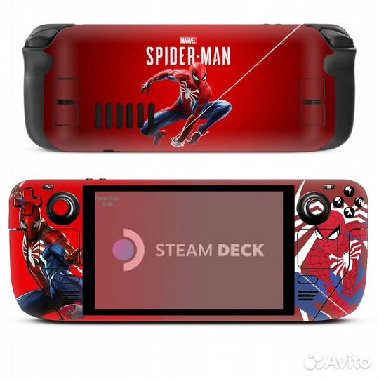 Steam deck защитная наклейка / защитный чехол сет2