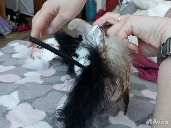 Маска кошки для квадробики