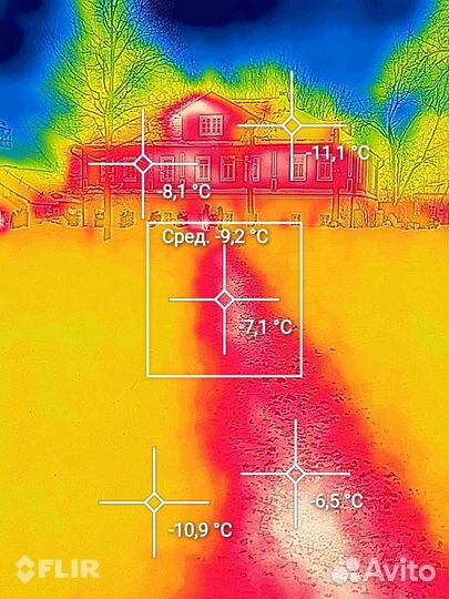 Обследование тепловизором